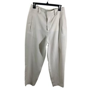 Isabel Marant Ecru Office Career Pants